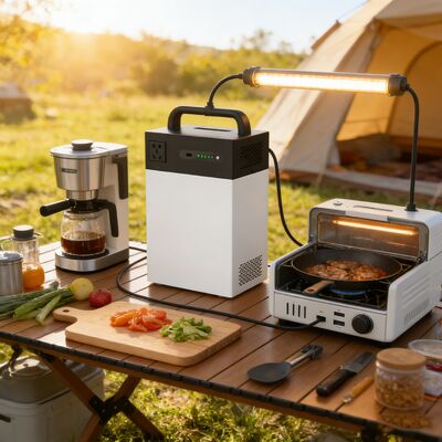 Notfall-Solarstromanlage für Zuhause 500W 1004,8Wh – Tragbare Einheit mit schnellem MPPT-Laden & empfindlichem Elektronikschutz